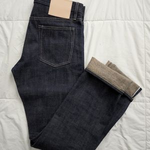 The Unbranded Brand UB269 Tapered Fit 18oz Slub Selvedge With Natural Seed Weft